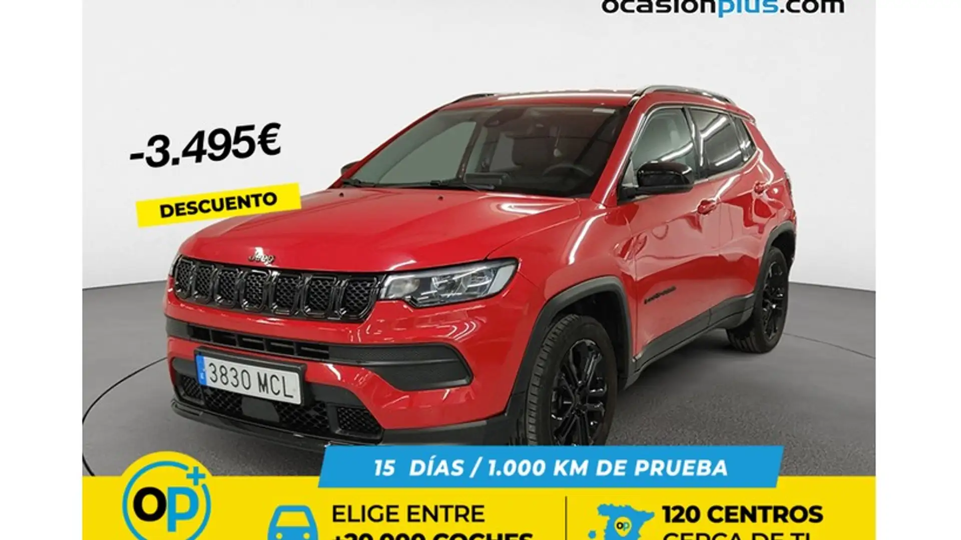 Jeep Compass 1.5 MHEV Night Eagle FWD DCT Rojo - 1