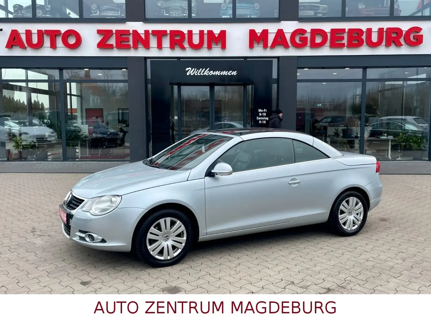 Volkswagen Eos 2.0 Klimaautom. Leder PDC 8 fach bereift Silver - 1