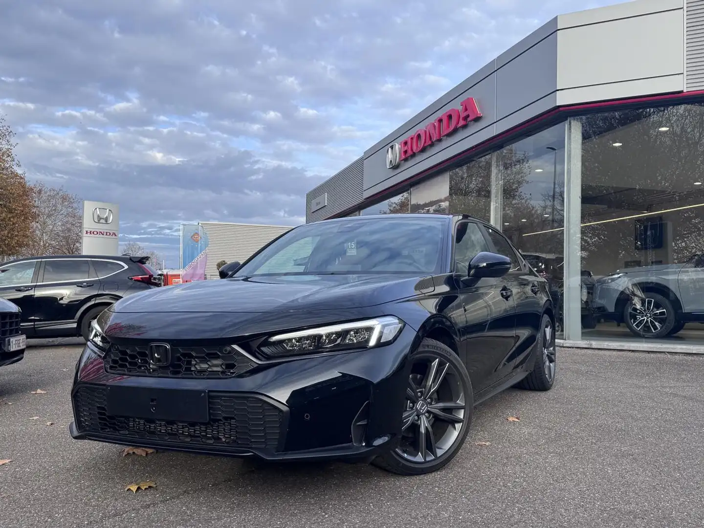 Honda Civic 5D 2.0 CVT Sport Standaard Negru - 1