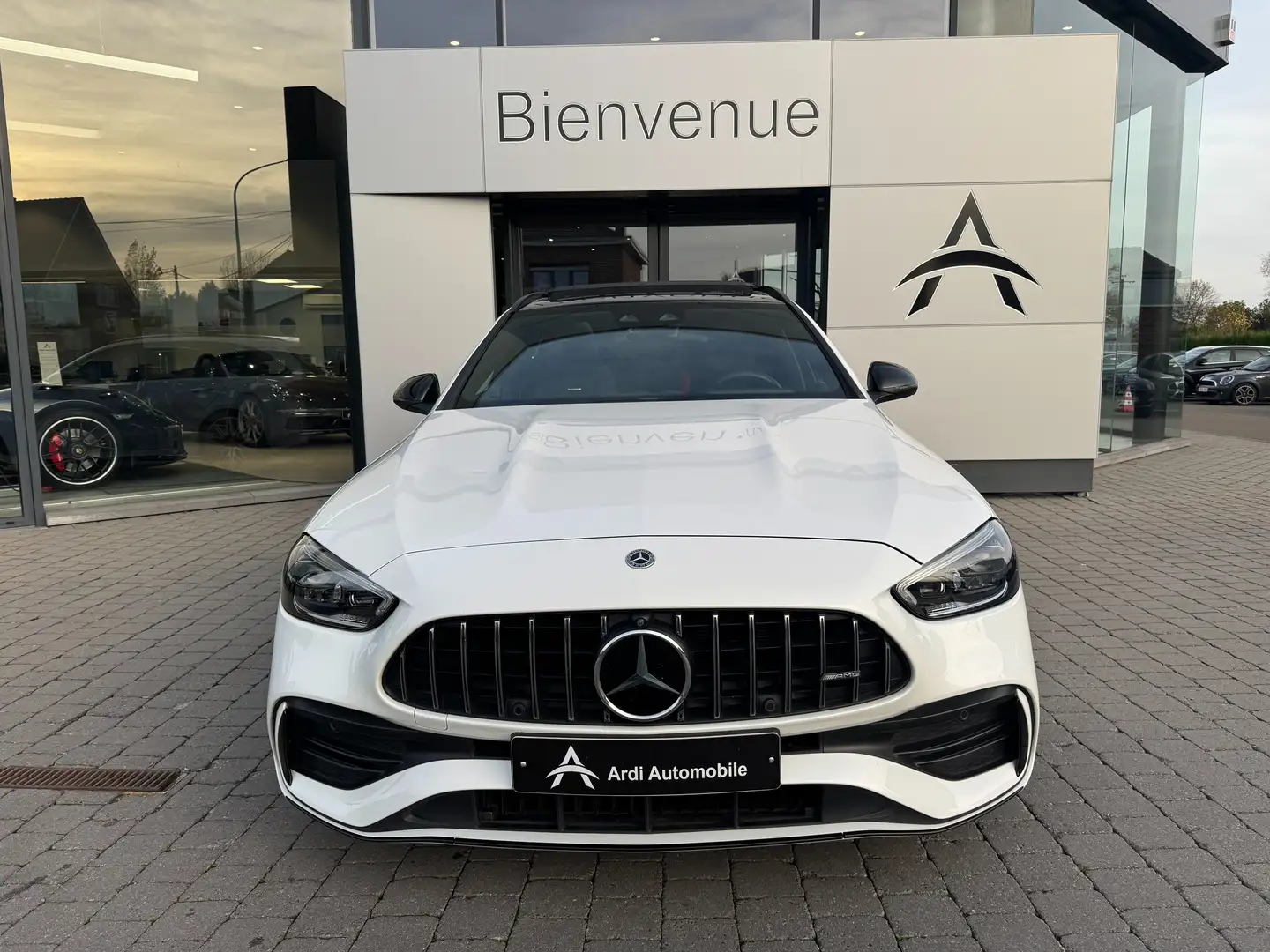 Mercedes-Benz C 43 AMG Break AMG 4-Matic+ *GARANTIE*1ER PROP*FULL OPTIONS Blanc - 2