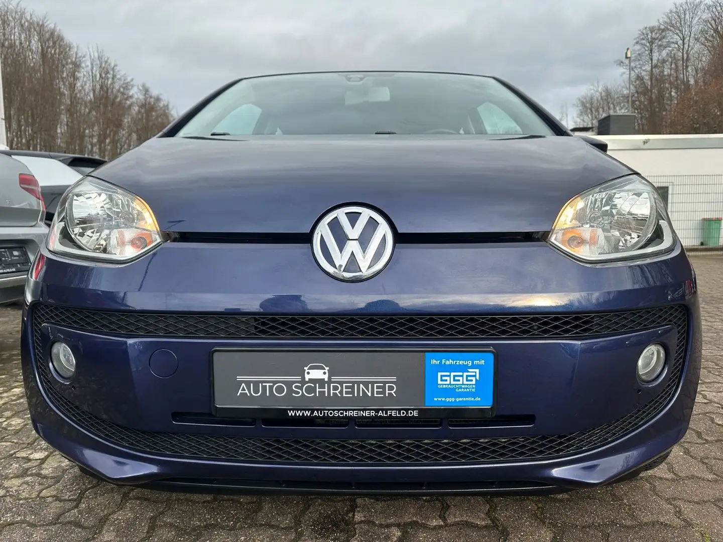 Volkswagen up! high up! BMT 1.HAND PDC NAVI SHZ TEMPOMAT Albastru - 2