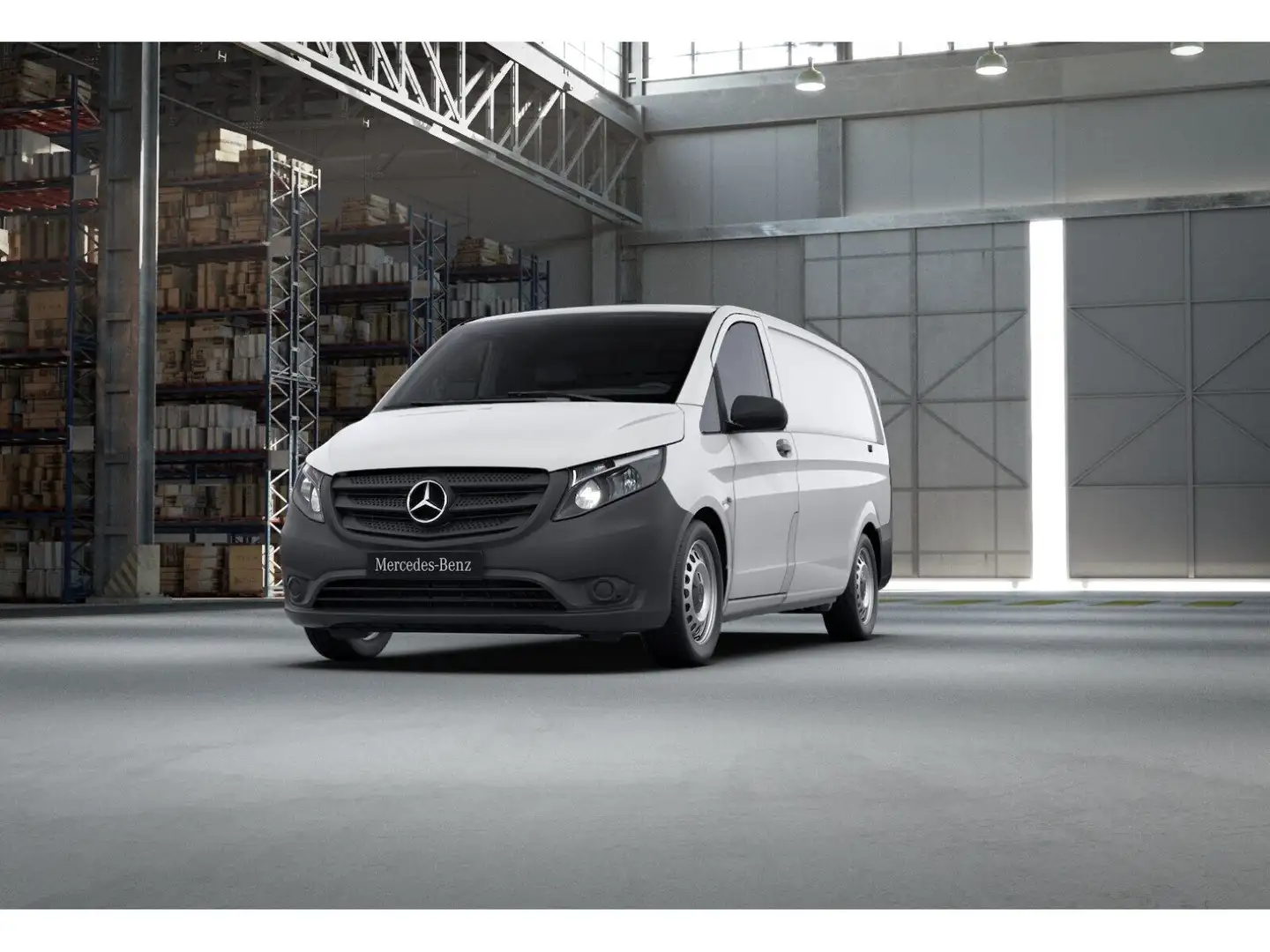Mercedes-Benz Vito 110 CDI Kasten Lang Weiß - 2