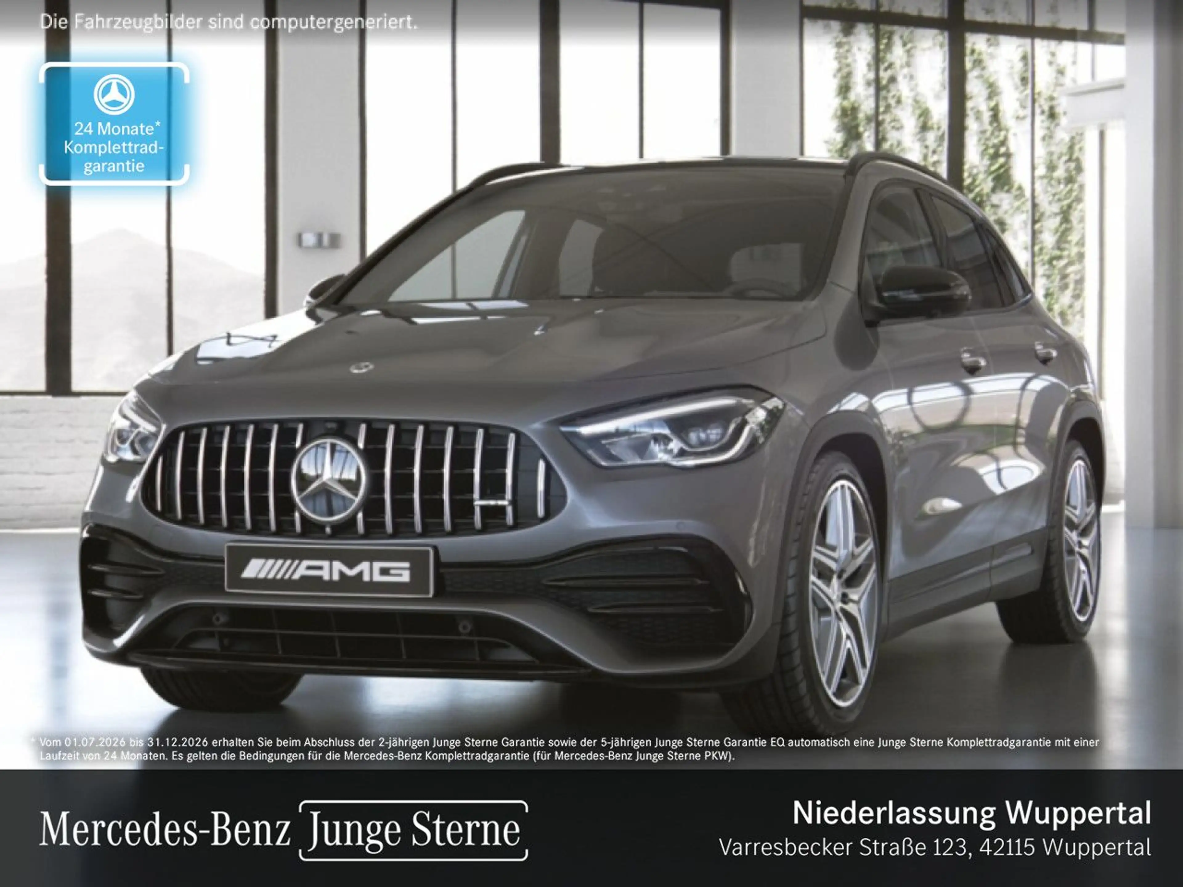 Mercedes-Benz GLA 35 AMG GLA 35 4M AMG+PANO+360°+AHK+LED+HUD+TOTW+KEYLESS