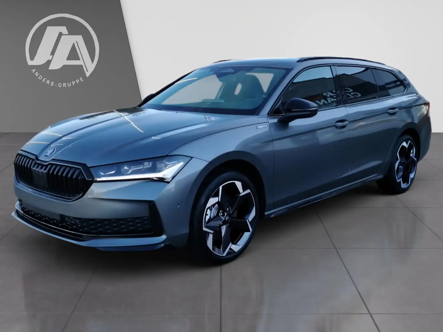 Skoda Superb 2.0 TDI Sportline 4x4 DSG 360°+AHK Gris - 1