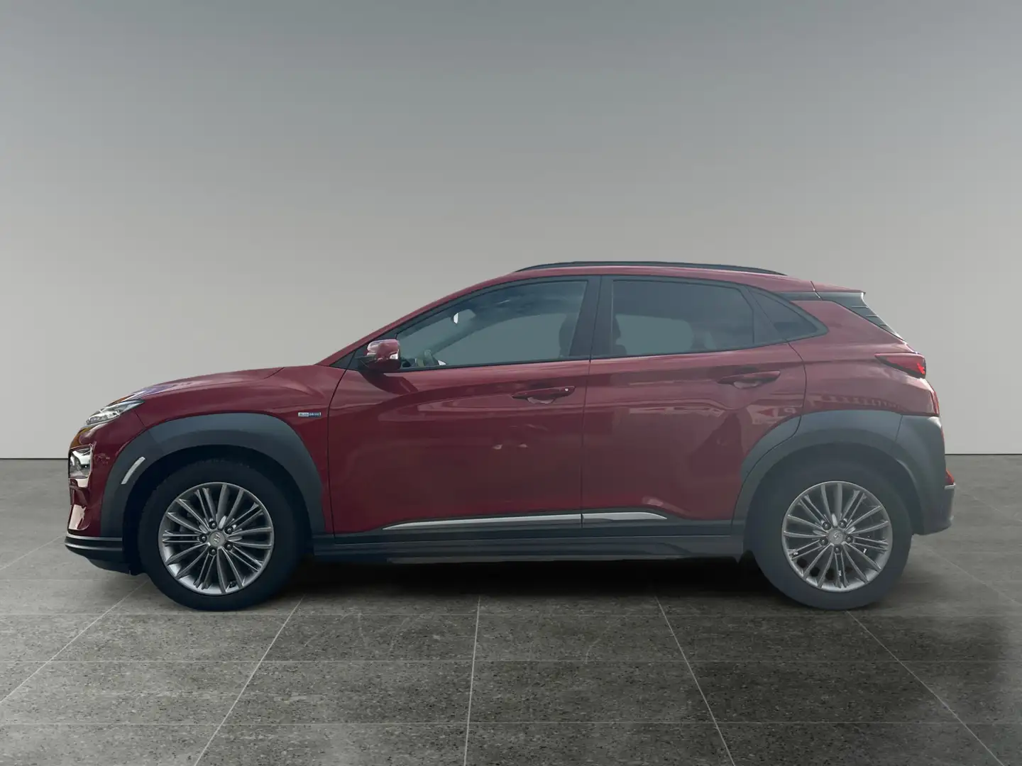 Hyundai KONA Elektro 64kWH Level 5   Anhängerkupplung! Rot - 2
