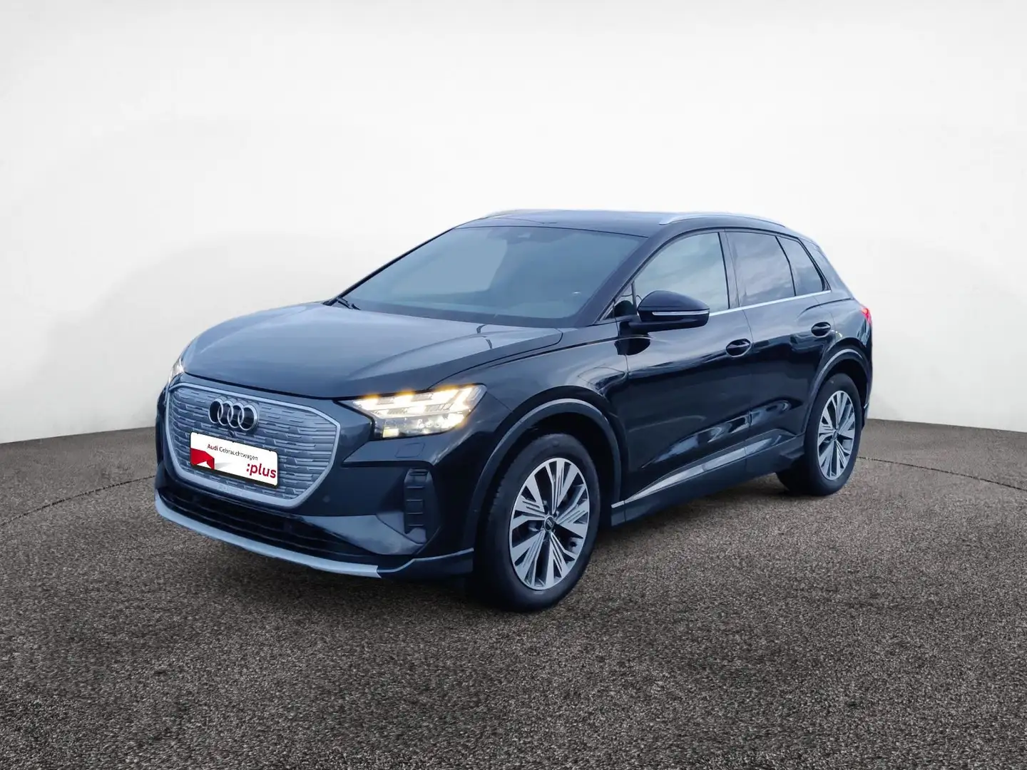 Audi Q4 e-tron Q4 50 e-tron quattro S line 77 kWh Matrix ACC Schwarz - 2