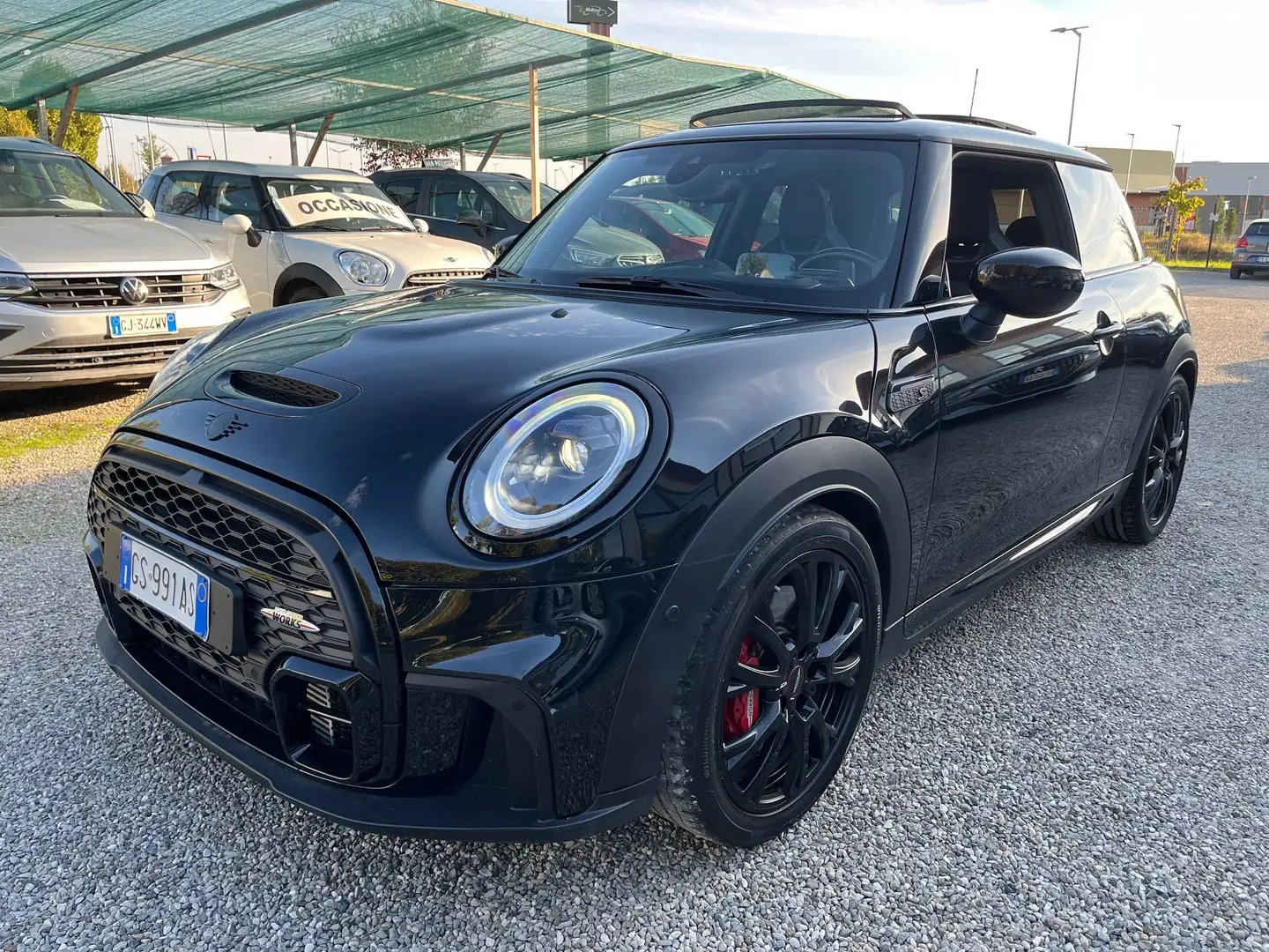 MINI John Cooper Works 3p 2.0 MANUALE TETTO TAGLIANDATA GARANZIA Nero - 1