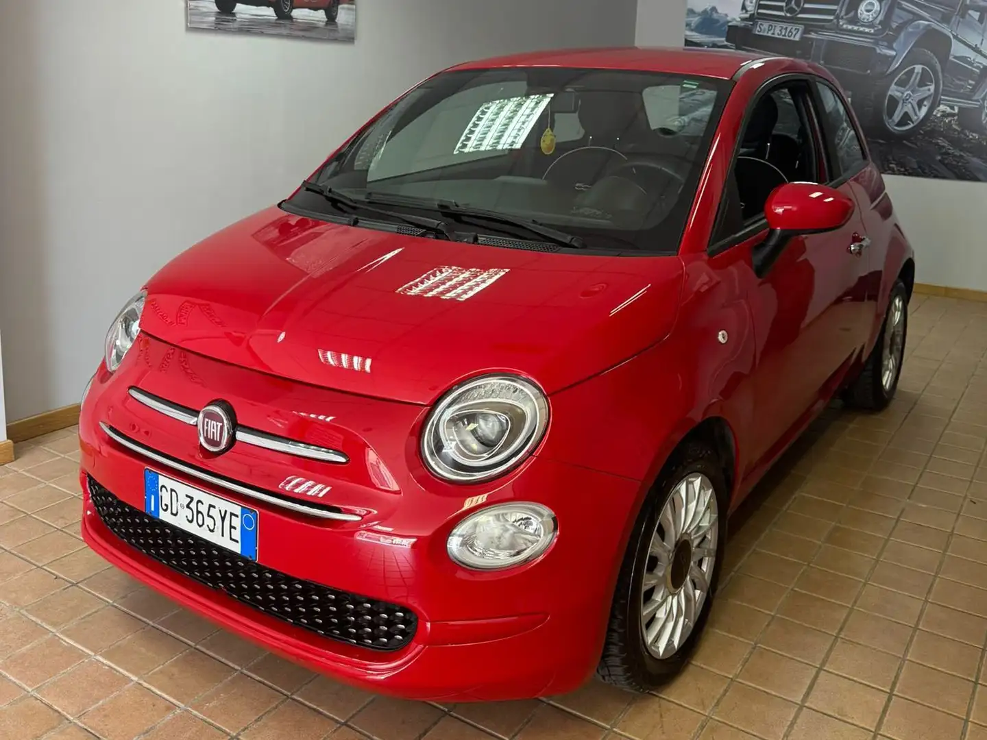 Fiat 500 500 III 2021 1.0 hybrid Dolcevita 70cv, perfetta Rood - 1