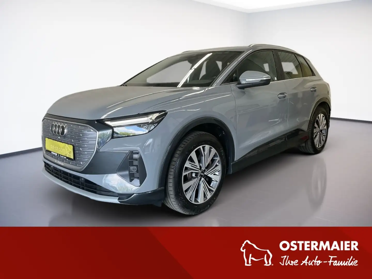 Audi Q4 e-tron 204PS ACC.KAMERA.NAVI+VC.LED.SHZ.USB Gris - 1
