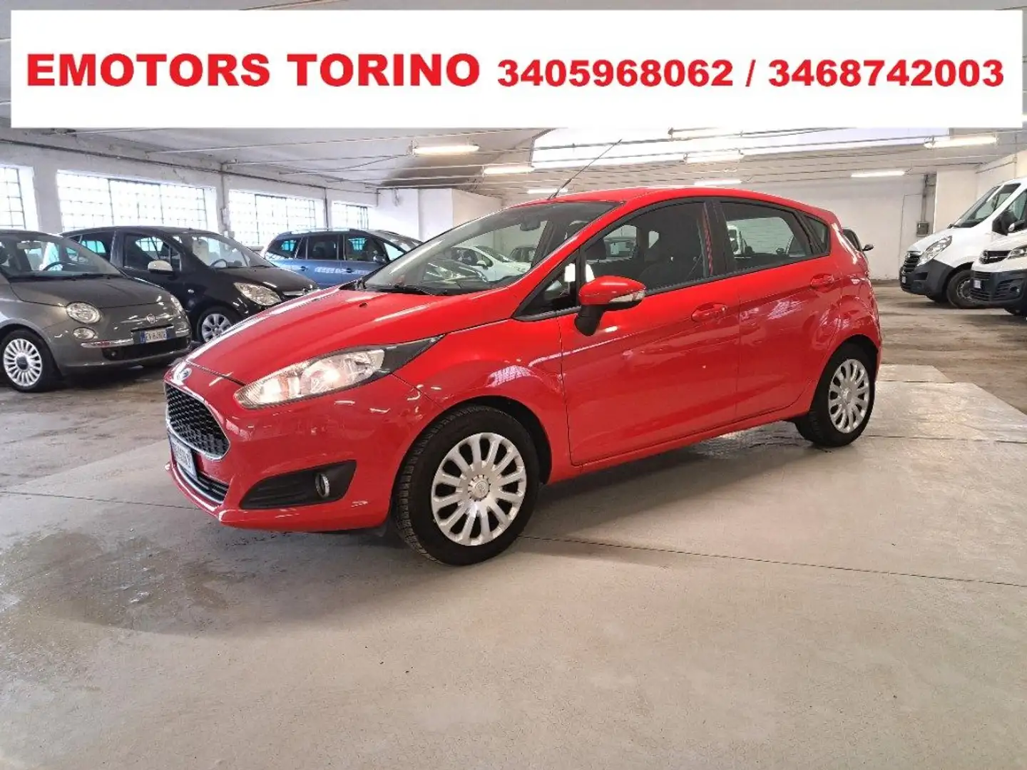 Ford Fiesta 1.2 60CV 5 porte Business Rouge - 2