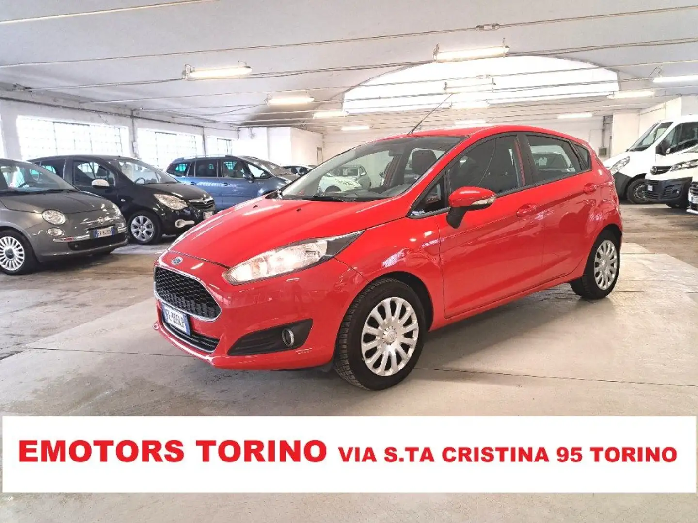 Ford Fiesta 1.2 60CV 5 porte Business Rouge - 1