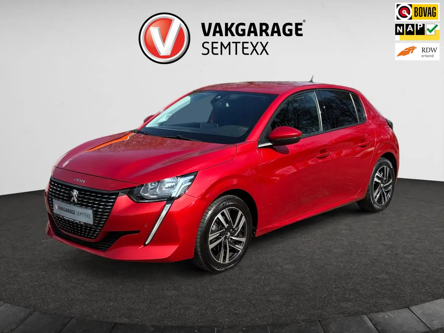 Peugeot 208 1.2 PureTech GT-Line | Autom. | Cruise | Camera | Rouge - 1