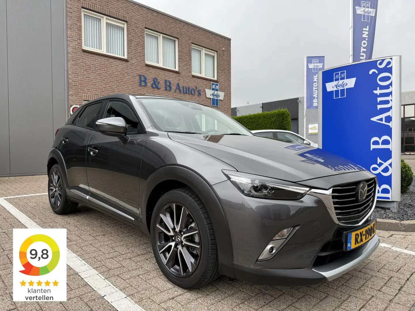 Mazda CX-3 2.0 SkyActiv-G 120pk GT-M l ACC l CAMERA l ECC l H Gris - 1
