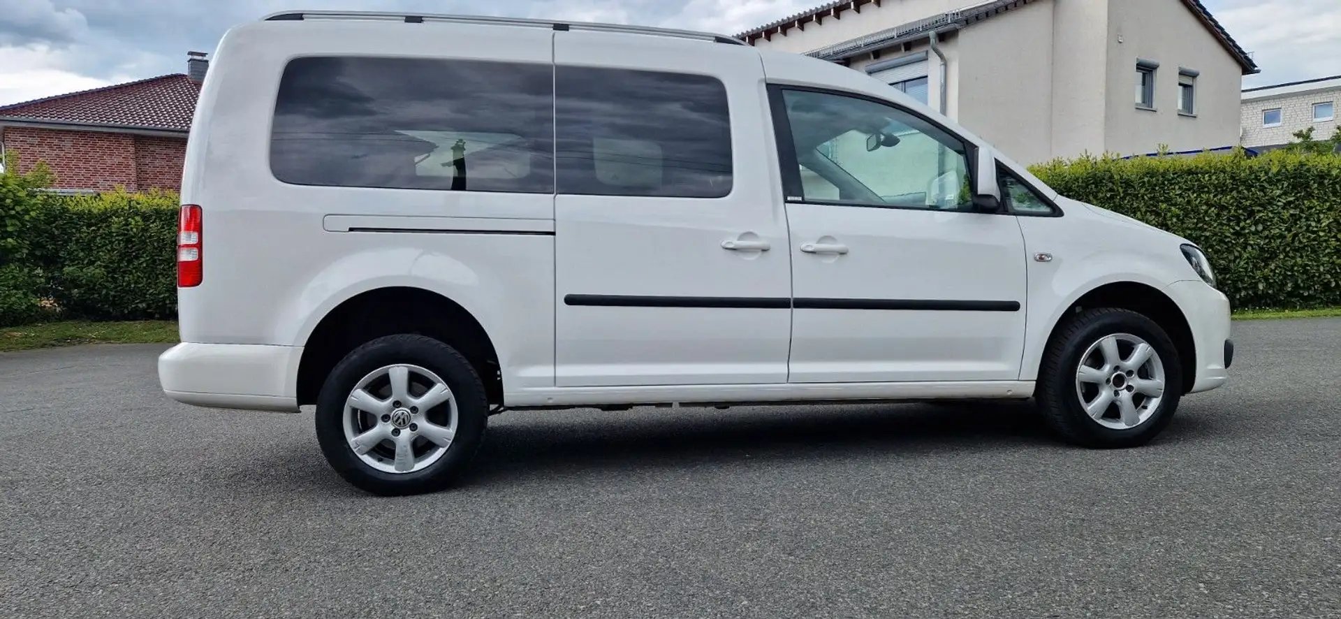 Volkswagen Caddy Maxi "Cup" 2XSchiebetür AHK 4 Motion Alb - 2