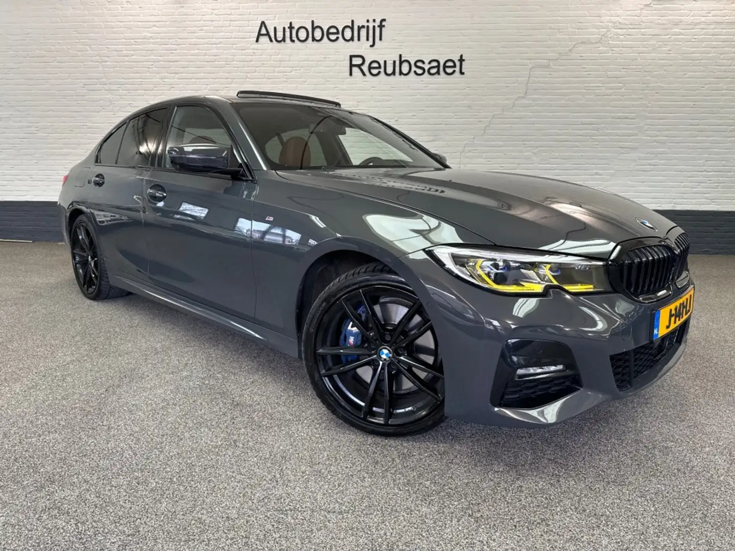 BMW 330 330E M-Sport High Executive Panodak Leer Full Opti Gris - 1