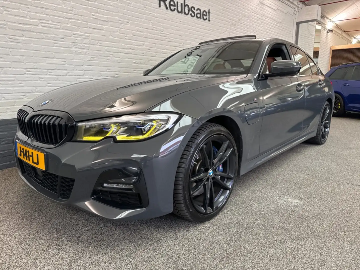 BMW 330 330E M-Sport High Executive Panodak Leer Full Opti Gris - 2