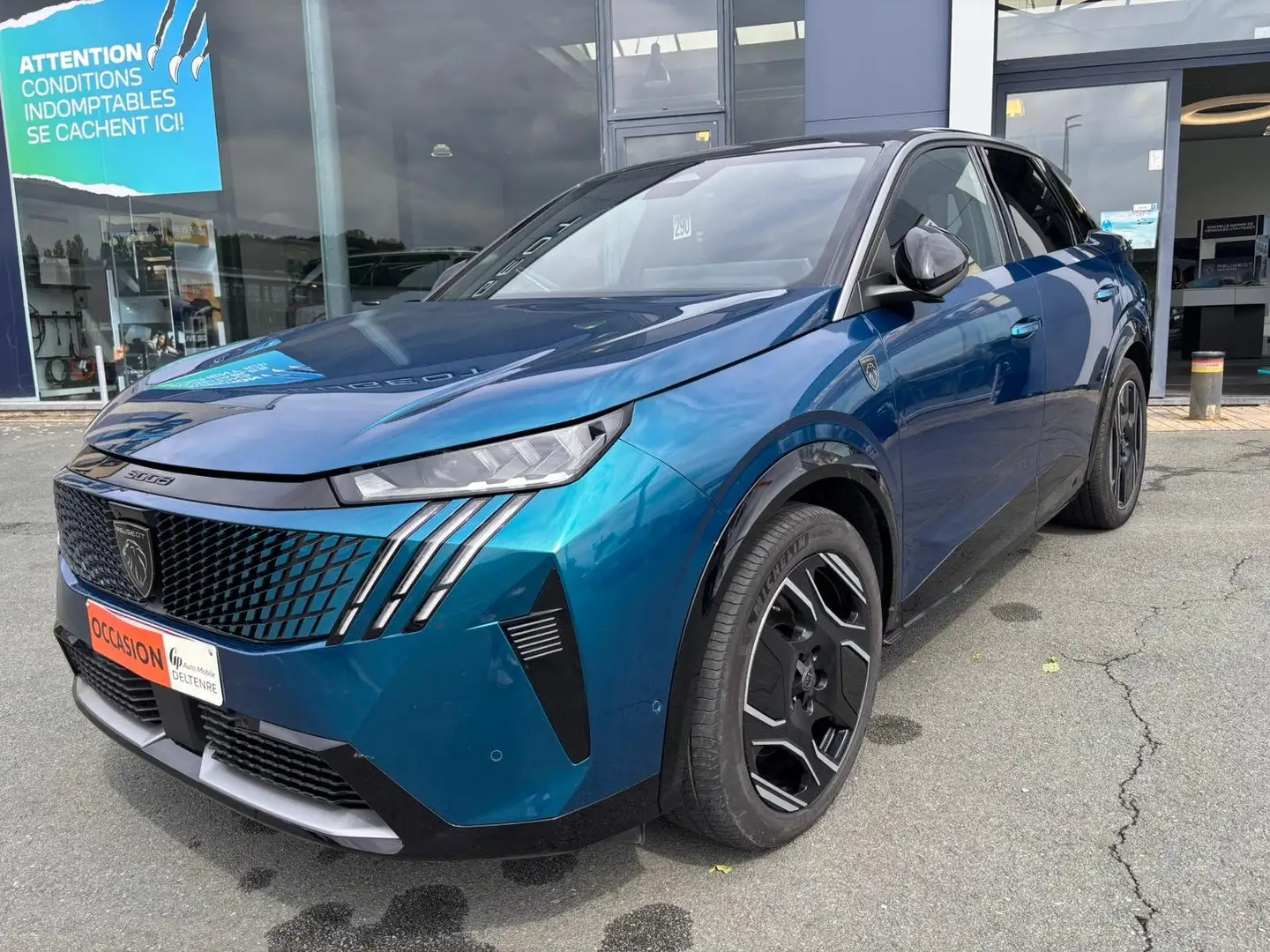 Peugeot 3008 e-3008 73 kWh GT Blu/Azzurro - 1