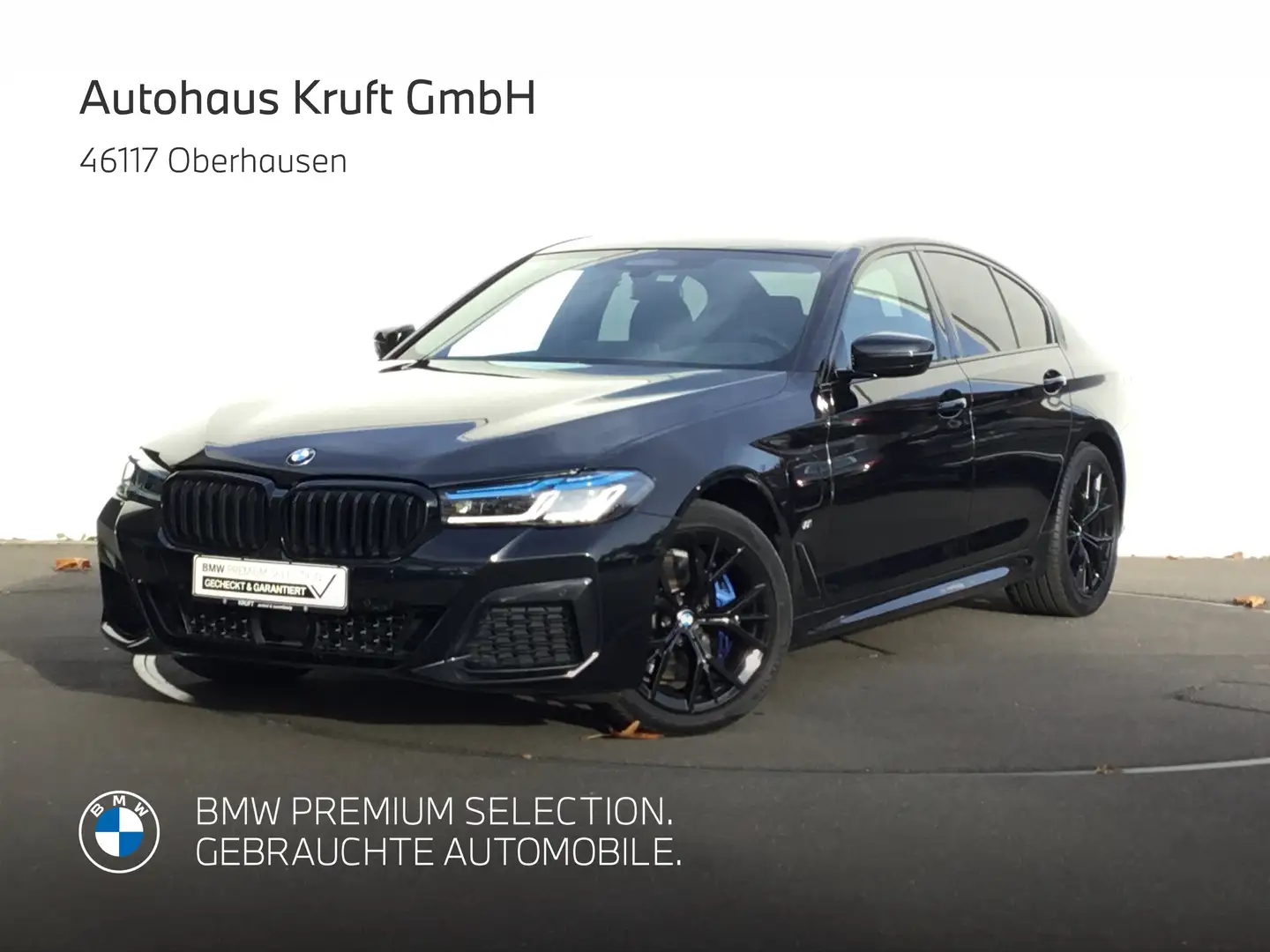 BMW 530 e M SPORT+LCPROF+ACC+LASER+HUD+DAB Zwart - 2
