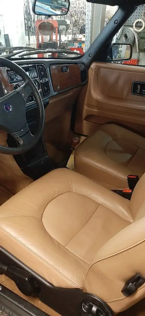 Saab 900 900 i 16 Cabrio Blau - 2