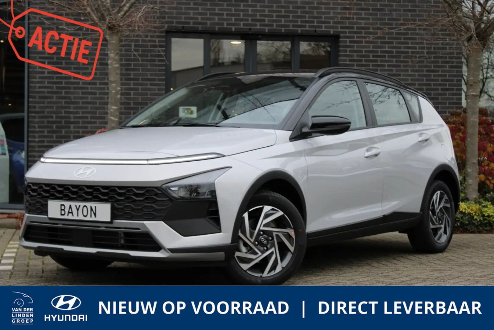Hyundai BAYON 1.0 T-GDI Comfort inclusief € 1.000,- Voorraad Voo Grijs - 1