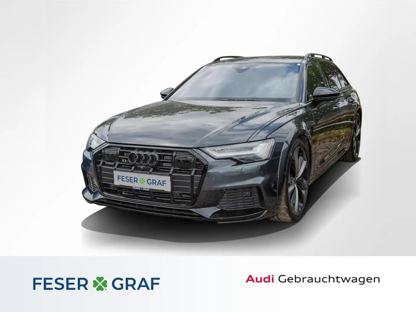Audi A6 allroad 55 TDI /HD-Matrix/Leder/Pano/HuD/B&O/Standhzg/AHK Grau - 1