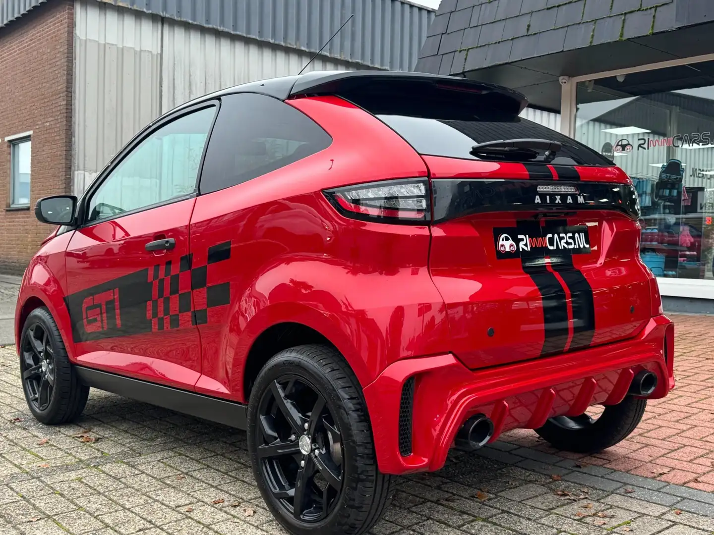Aixam GTI Coupé Brommobiel | 2024 | 2Jr. Garantie 45km auto Roşu - 2