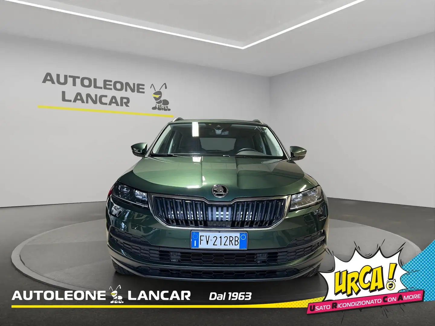 Skoda Karoq 2.0 tdi Executive 4x4 DSG 150cv AUTOMATICA E6 Verde - 2