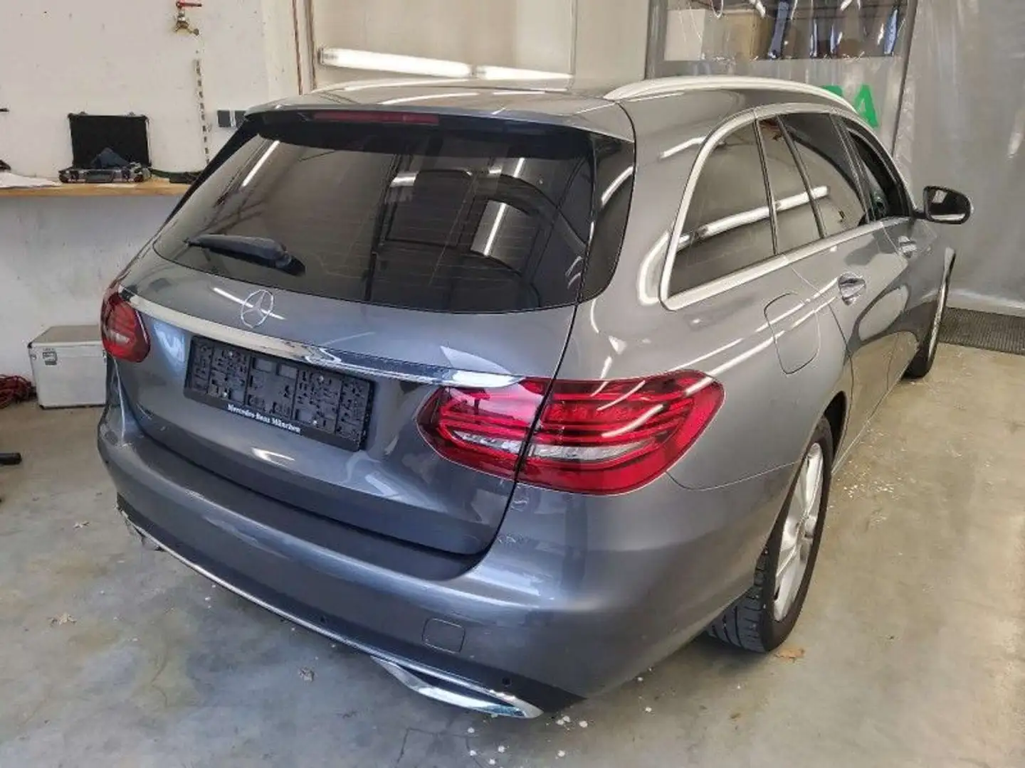 Mercedes-Benz C 180 T d Business+|AHK|LED|Leder|Navi-Groß Grau - 2