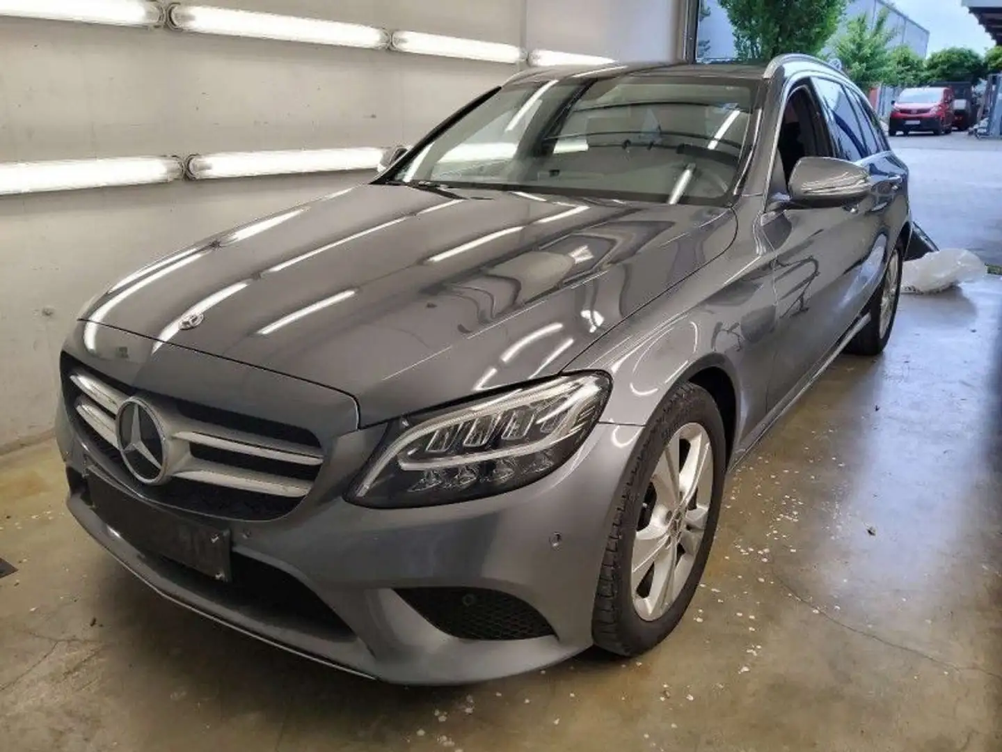 Mercedes-Benz C 180 T d Business+|AHK|LED|Leder|Navi-Groß Grau - 1