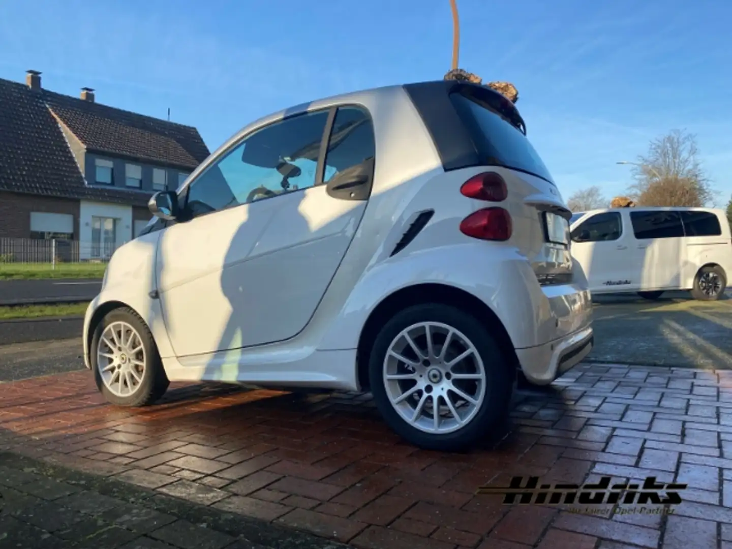 smart forTwo coupe electric drive BATTERIE DEFEKT GA Alu Lederl Blanc - 2