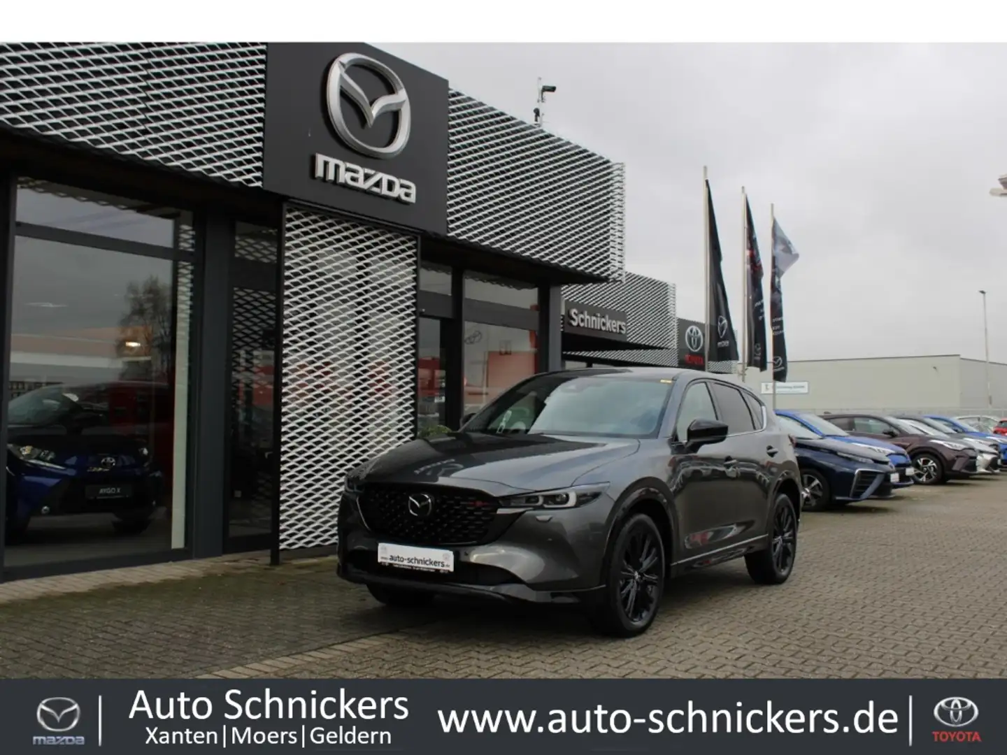 Mazda CX-5 HOMURA+MATRIX+BOSE+360°KAMERA+AHK+GJ-RÄDER Grau - 1