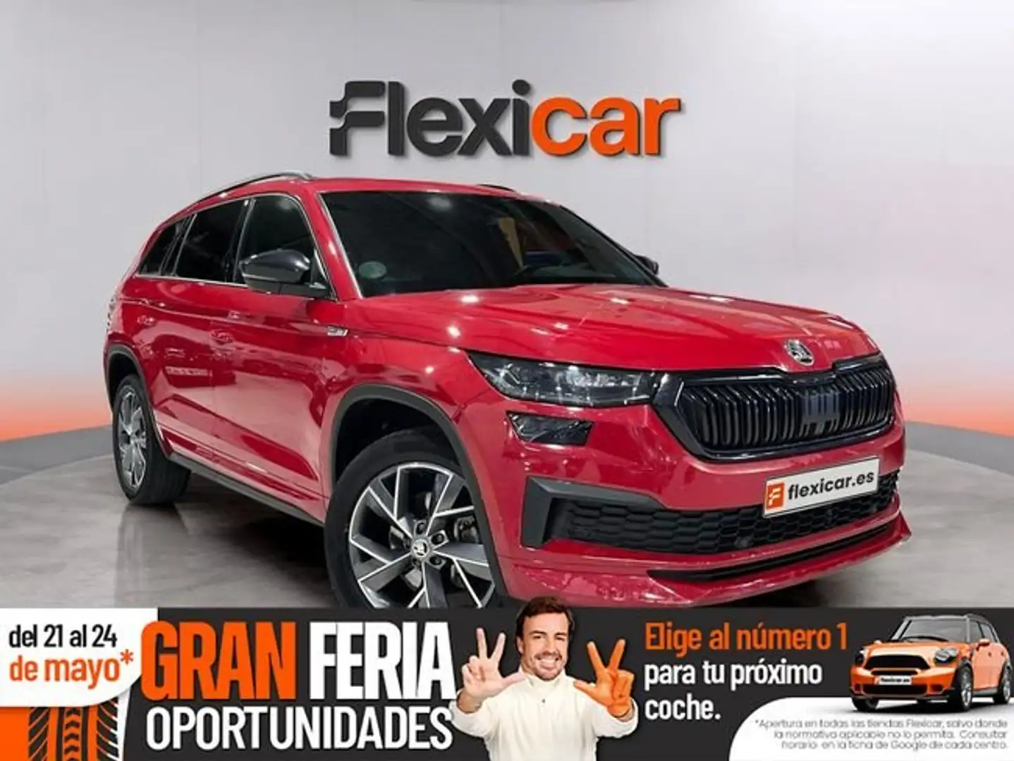 Skoda Kodiaq 2.0TDI AB tech Sportline 4x2 DSG 110kW Rojo - 1