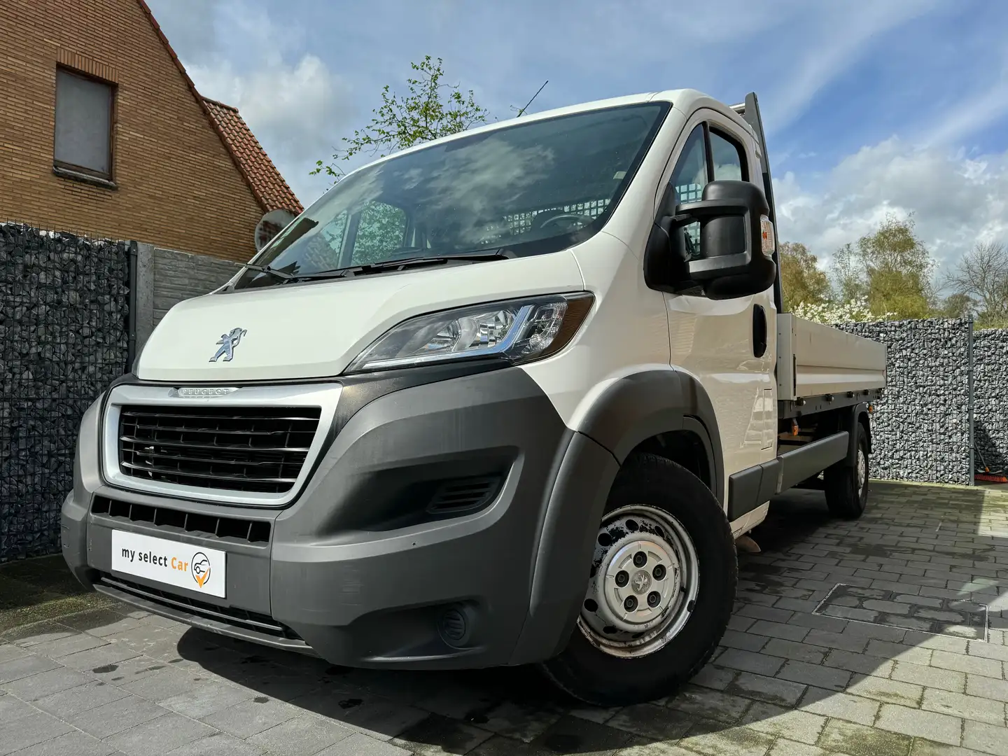 Peugeot Boxer 3.0 HDi 3PL GPS/Airco/TVA Deductible/Garantie Blanc - 1