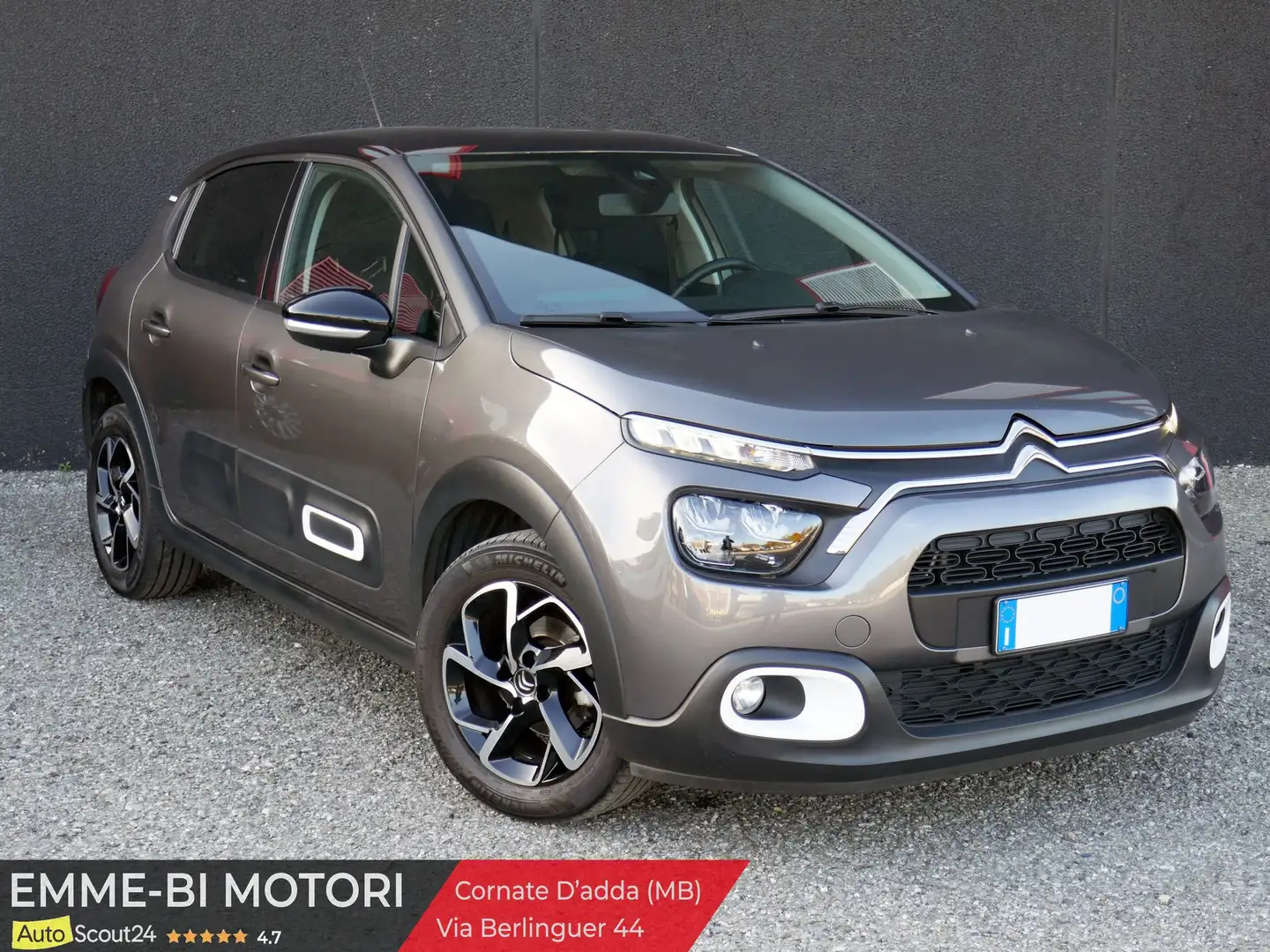 Citroen C3 C3 PureTech 83 S&S Shine Gris - 2