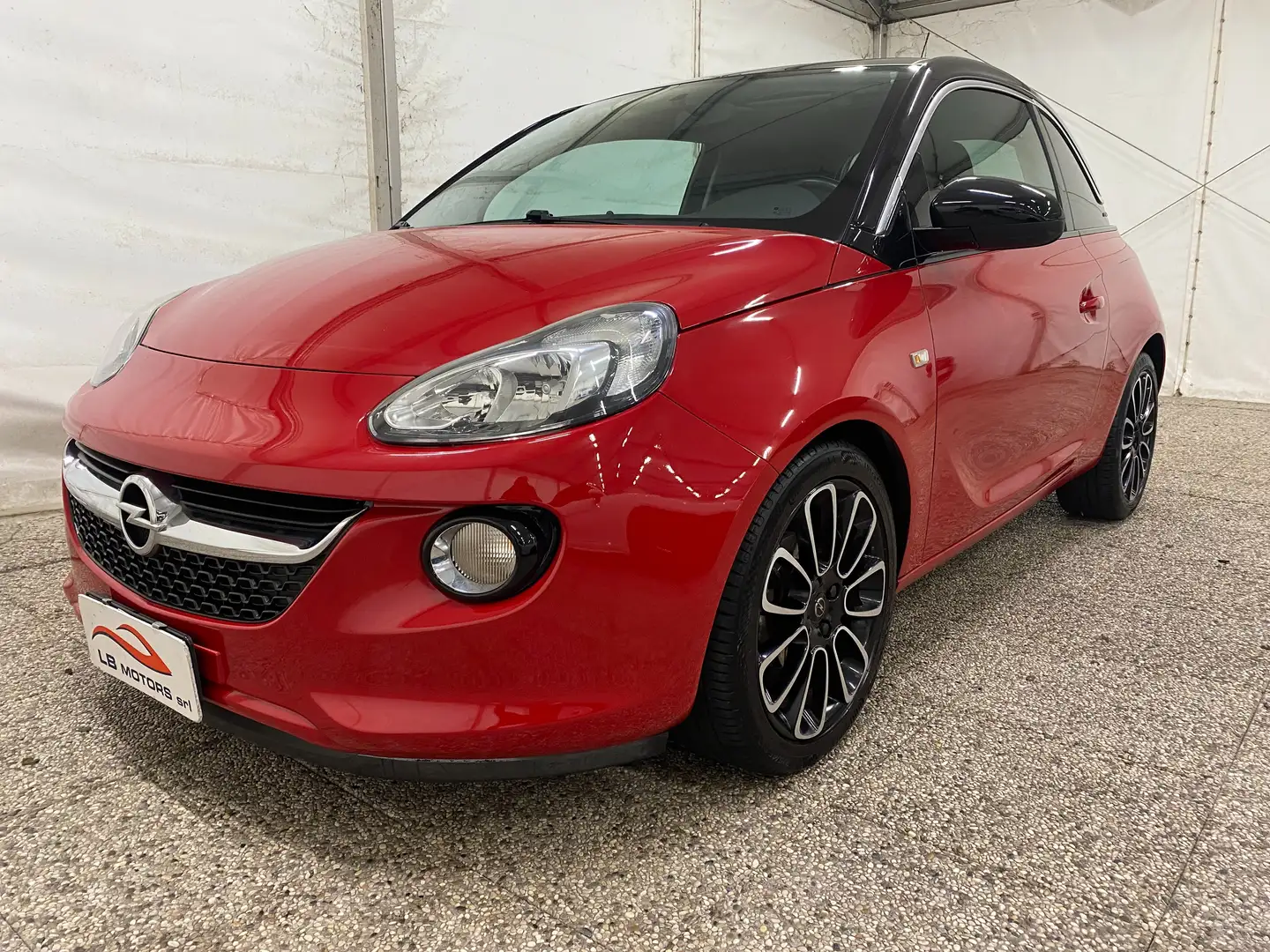 Opel Adam Adam 1.4 Glam Gpl-tech 87cv Neopatentati Rosso - 1
