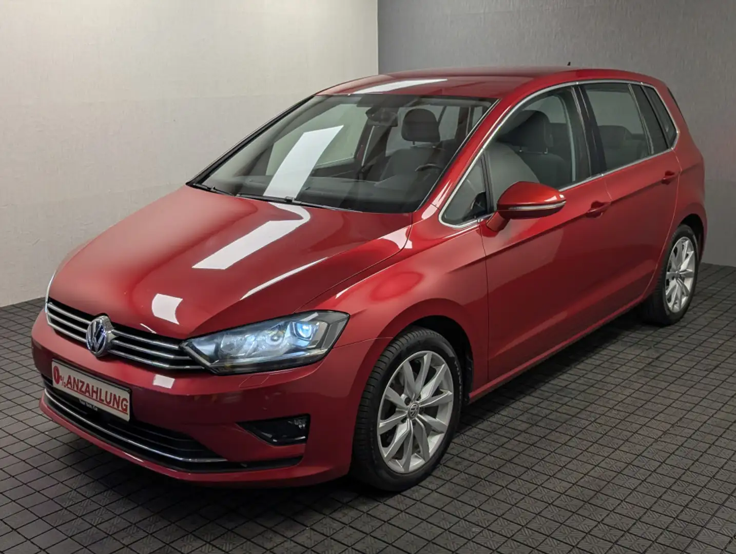 Volkswagen Golf Sportsvan 1.4TSI Highline+AHK+Navi+Bi-Xenon Rosso - 1