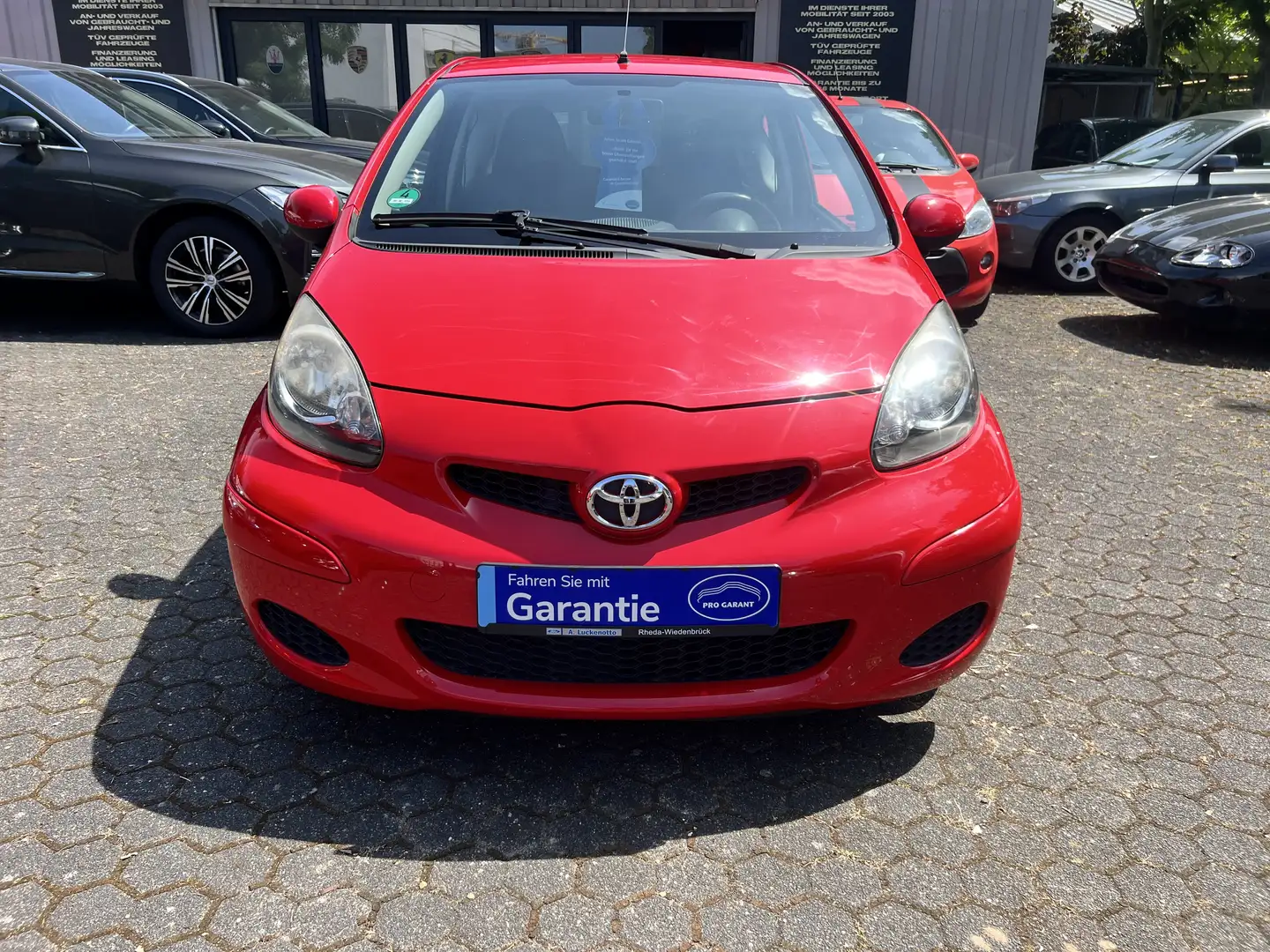 Toyota Aygo Cool/Klimaanlage/Neue Allwetterreifen/ Rouge - 1