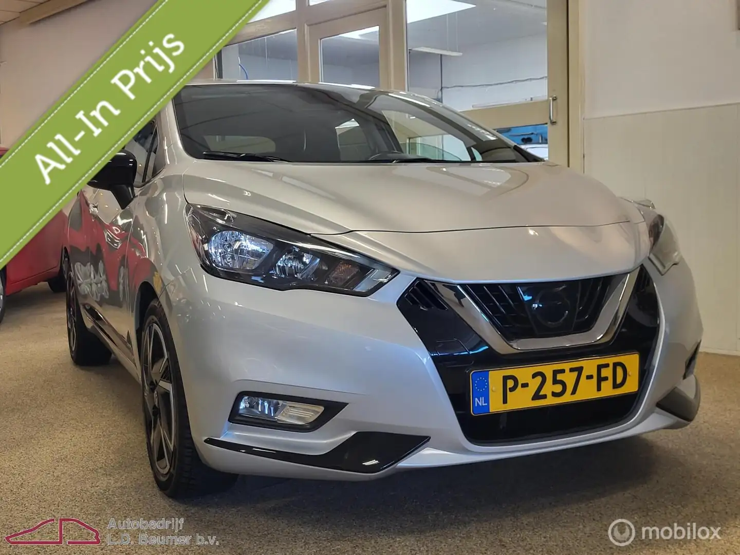 Nissan Micra 1.0 IG-T N-Design BOSE *NL, 1e EIG, NAVI, RIJKLAAR Grau - 2