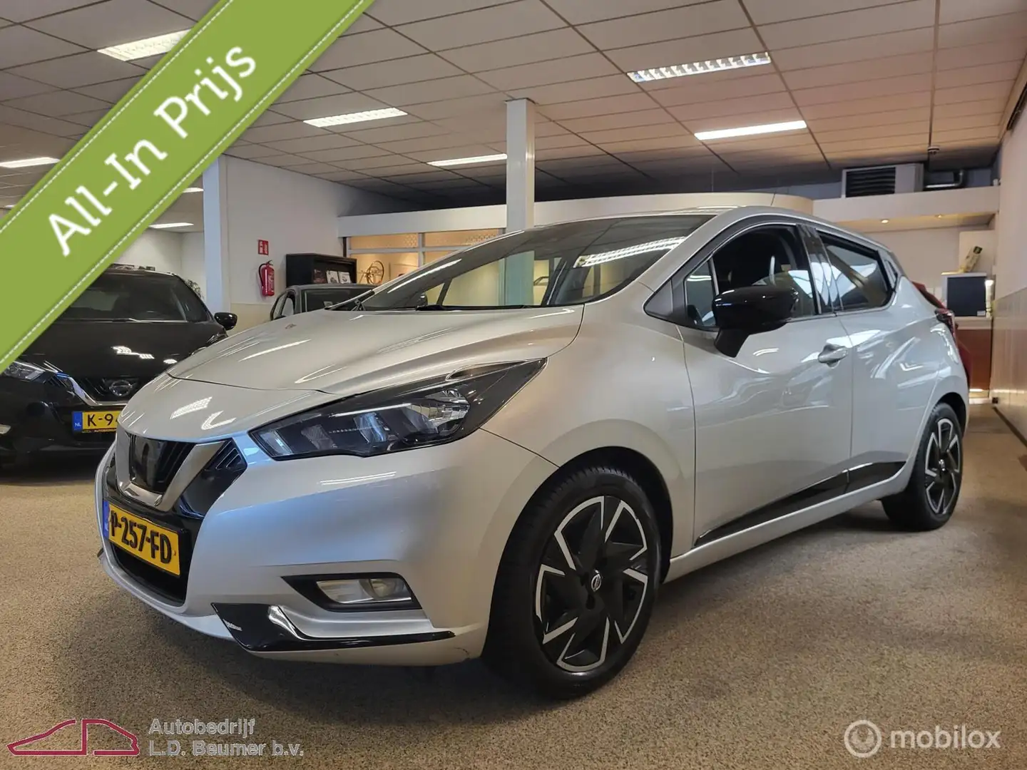 Nissan Micra 1.0 IG-T N-Design BOSE *NL, 1e EIG, NAVI, RIJKLAAR Grau - 1