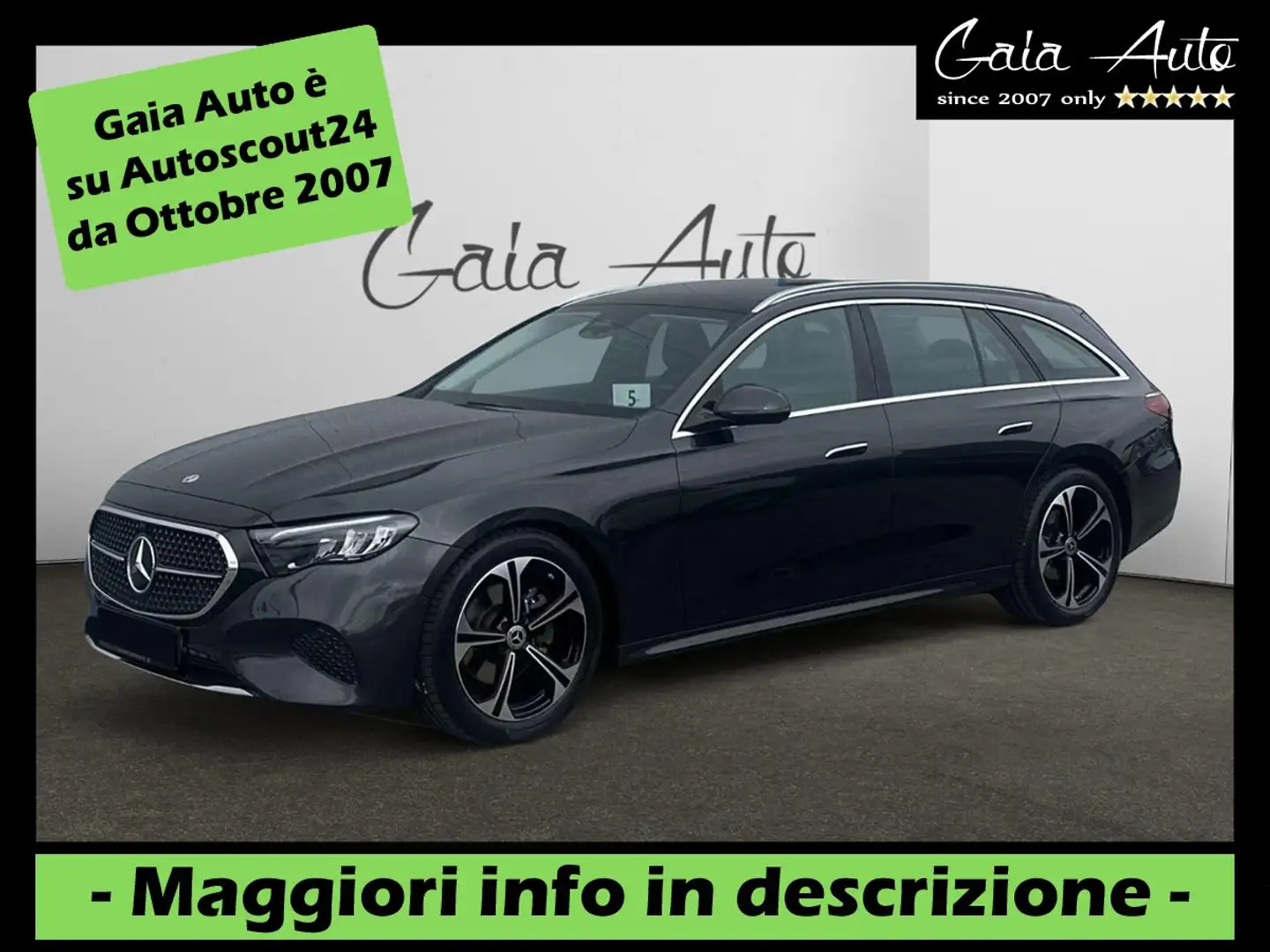 Mercedes-Benz E 220 d SW SPORT / AVANTGARDE  (varie dispo. 2024) Nero - 1
