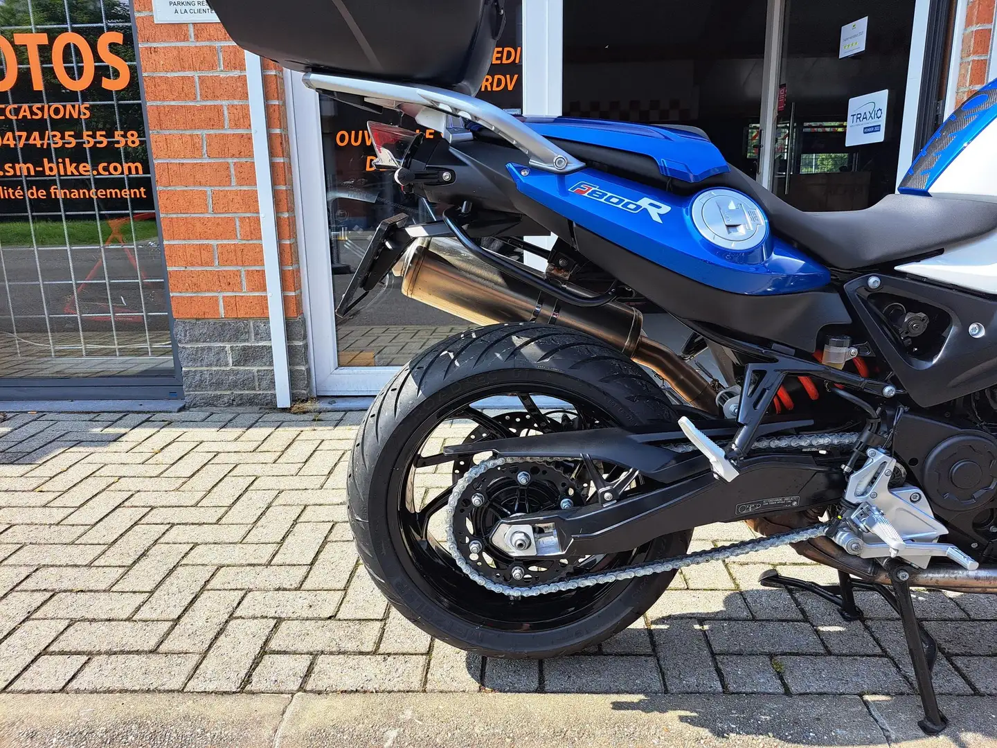 BMW F 800 R ABS Bleu - 2