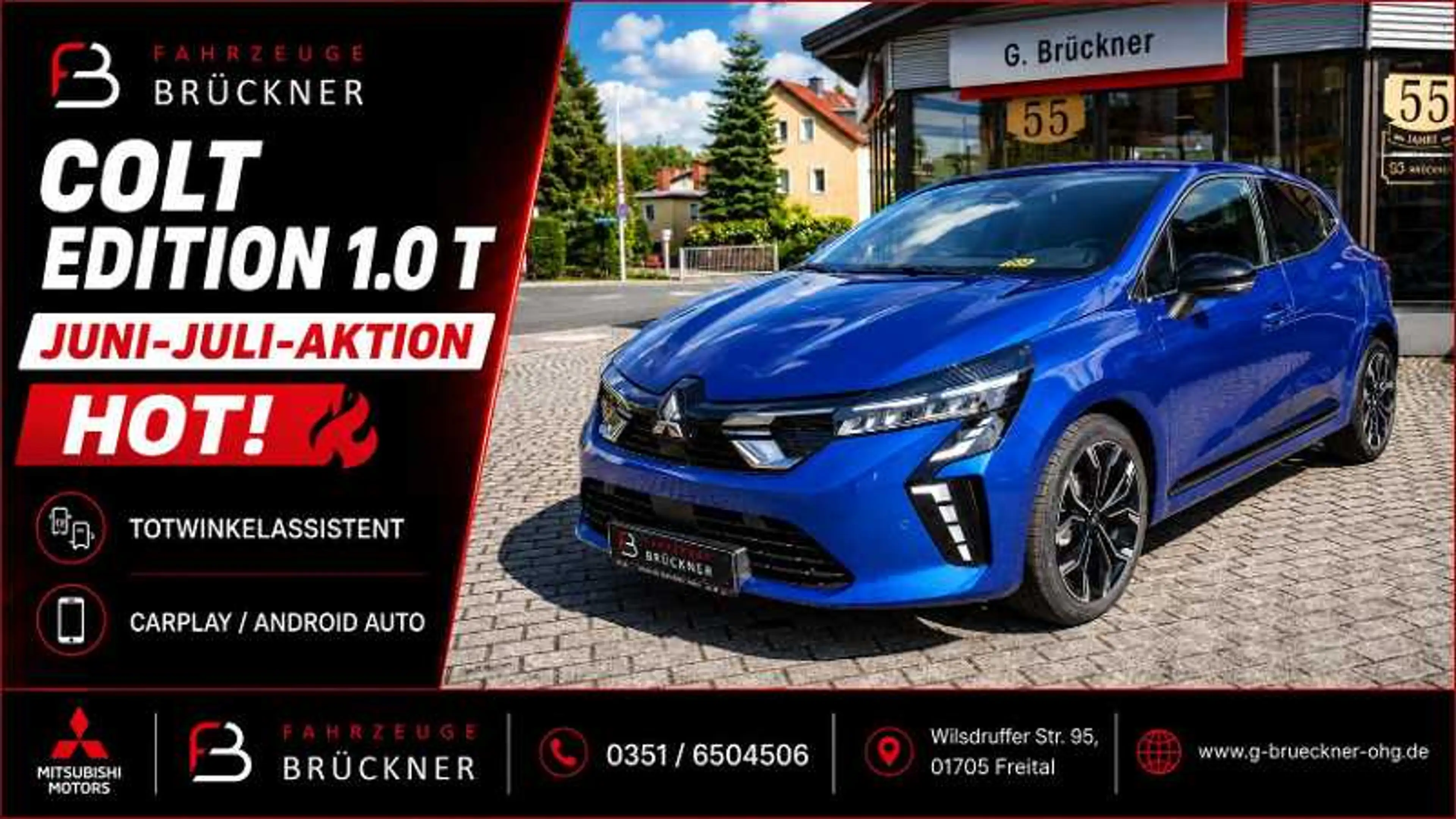 Mitsubishi Colt EDITION 1.0 T JULI-AKTION Totwinkelassist.,ACC