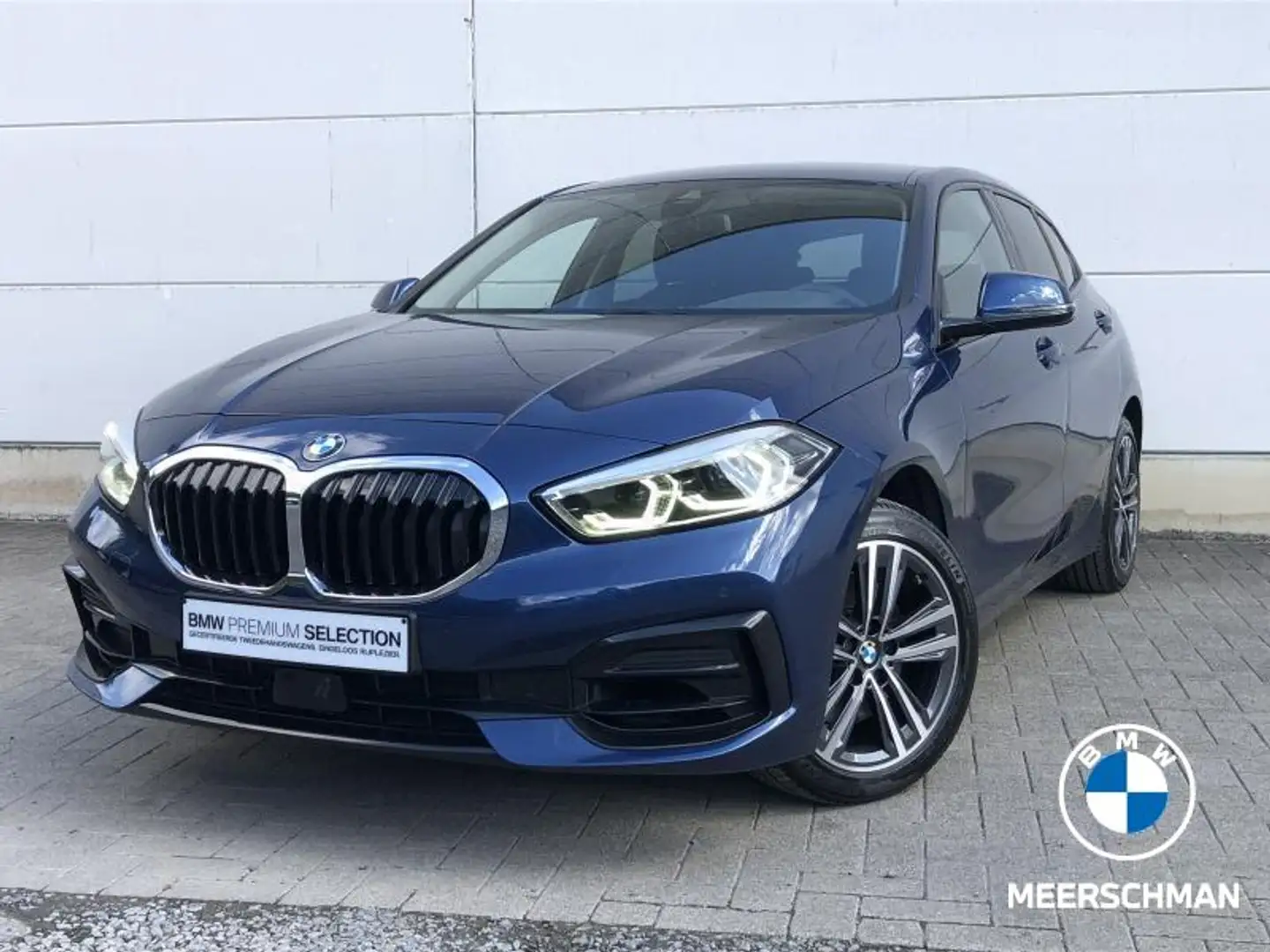 BMW 116 Sport Automaat navi plus dab d Blauw - 1