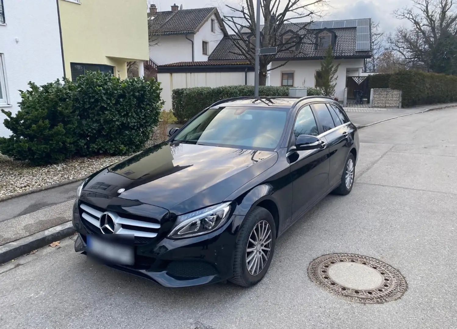 Mercedes-Benz C 200 Leder LED AUT Schwarz - 1