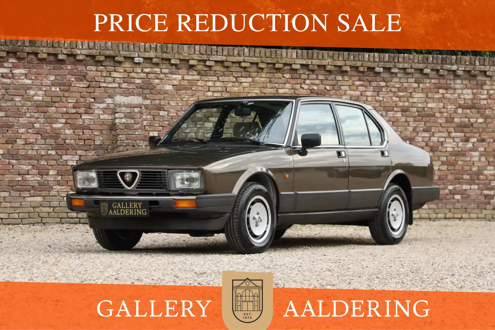 Alfa Romeo Alfetta 2.0 "51.000 kilometers" PRICE REDUCTION! "Last yea Braun - 1