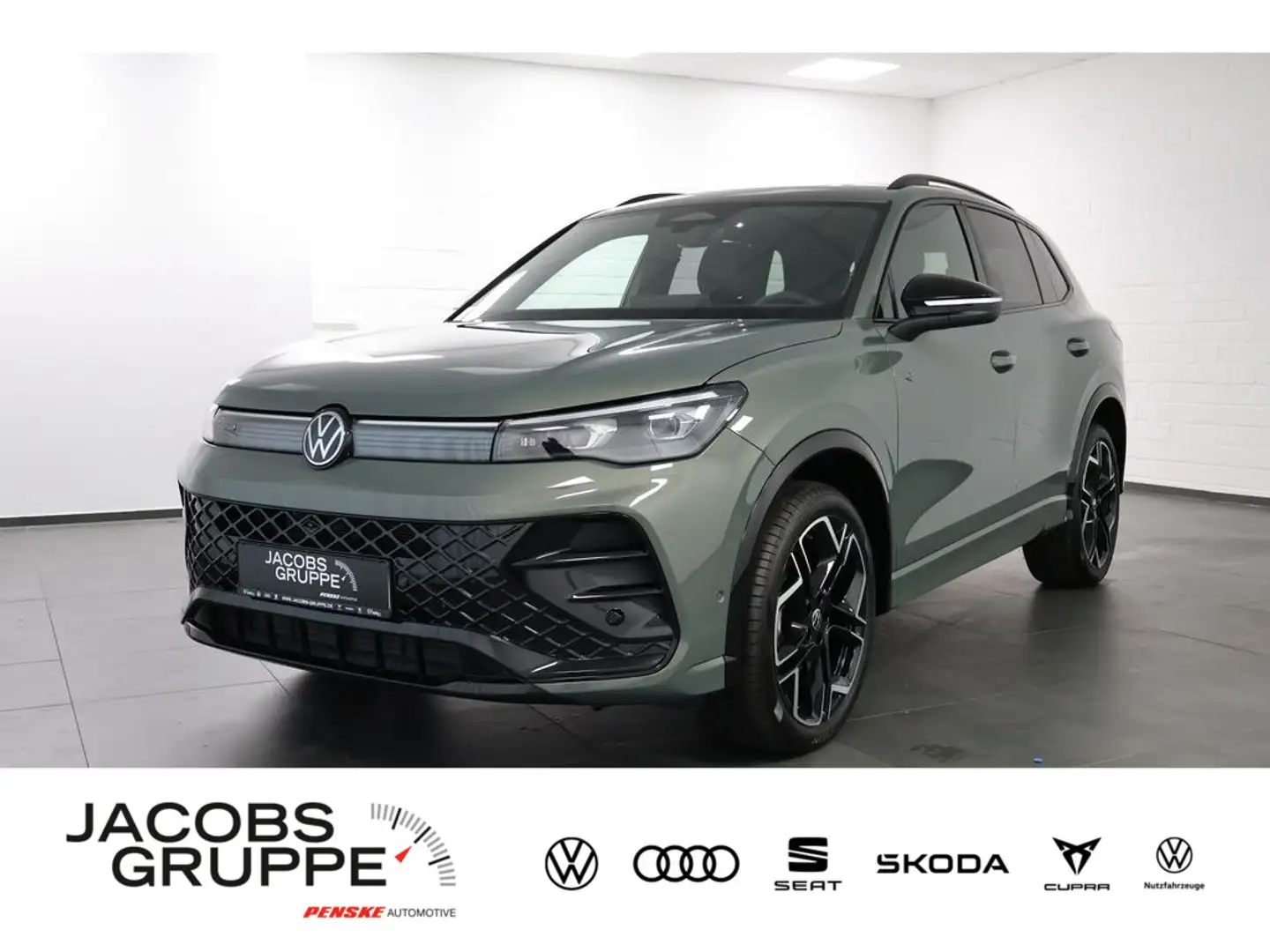 Volkswagen Tiguan 2.0 TDI 4M R-Line "Black Style" DSG,Na Grün - 1