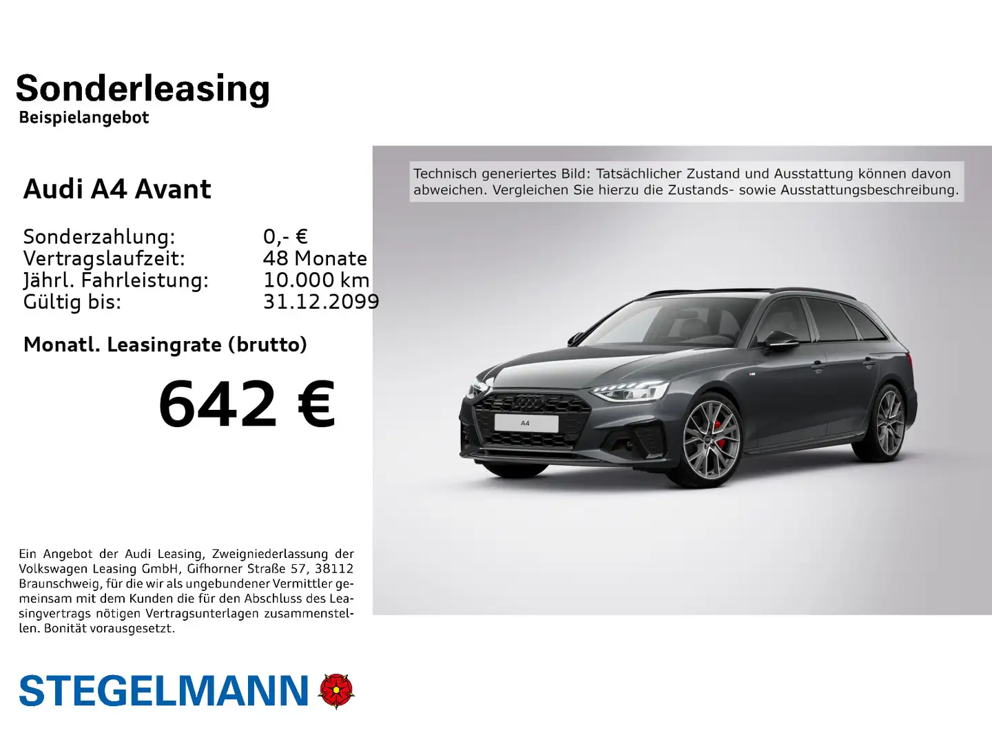 Audi A4 40 TDI qu. S-tronic S-Line Competition Braun - 2