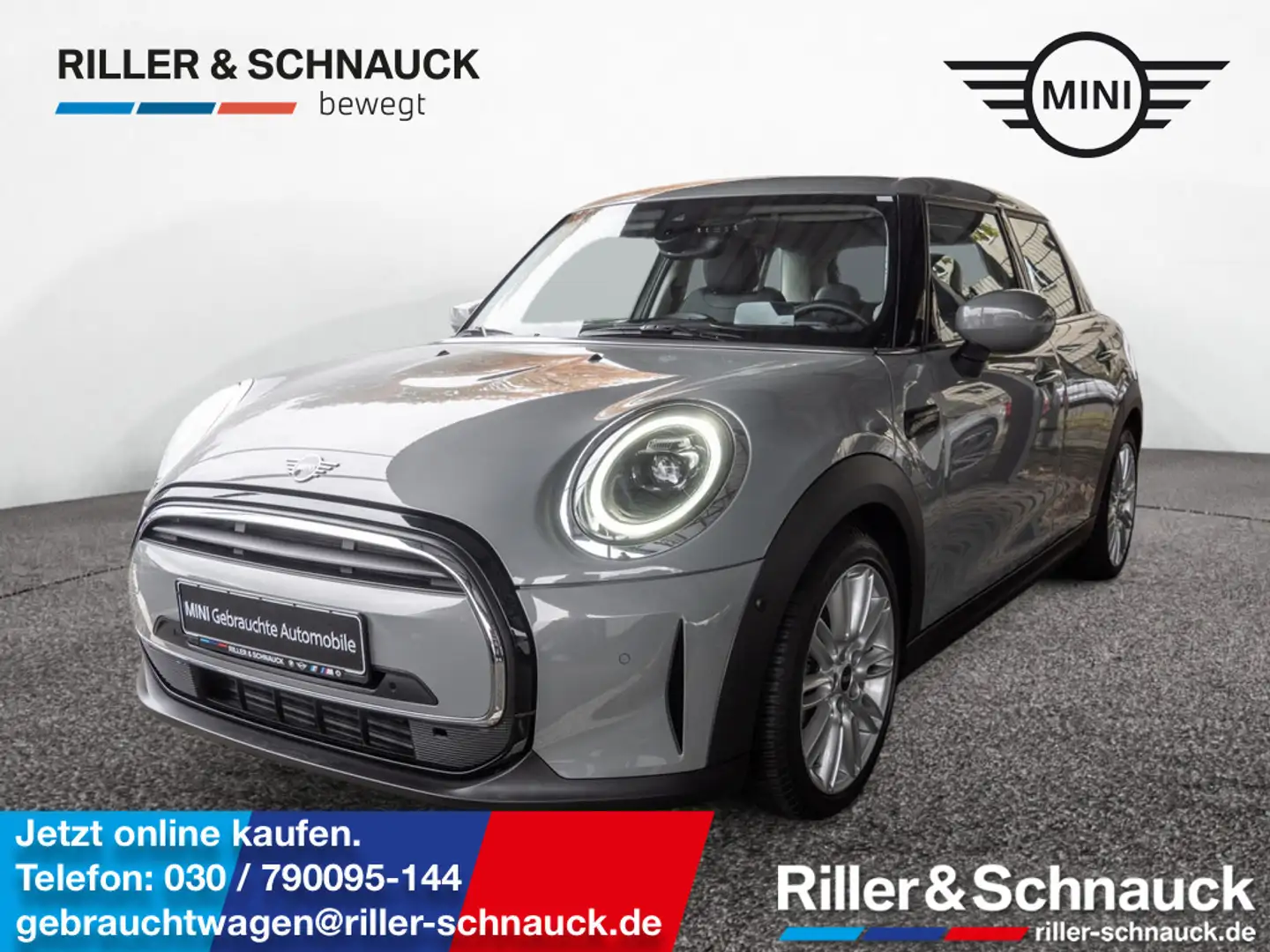 MINI Cooper PANO+HUD+H/K+KEYLESS+NAVI+LED+KLIMAAUT Grau - 1