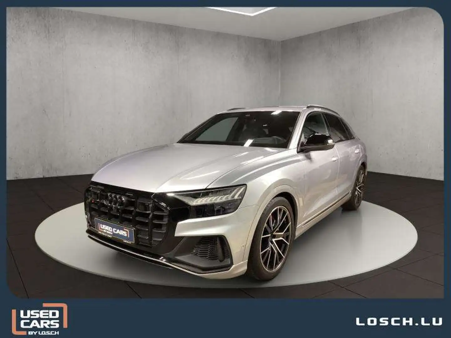 Audi SQ8 S-TRONIC+QUATTRO+AHK+LM22+360 Argent - 1