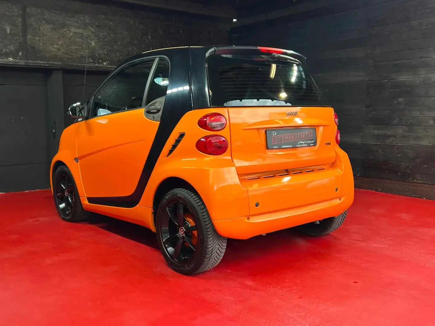 smart forTwo coupé 1.0 52kW mhd edition nightorange Orange - 2